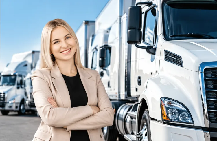 Commercial truck rental and transportation