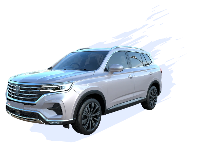 Silver SUV