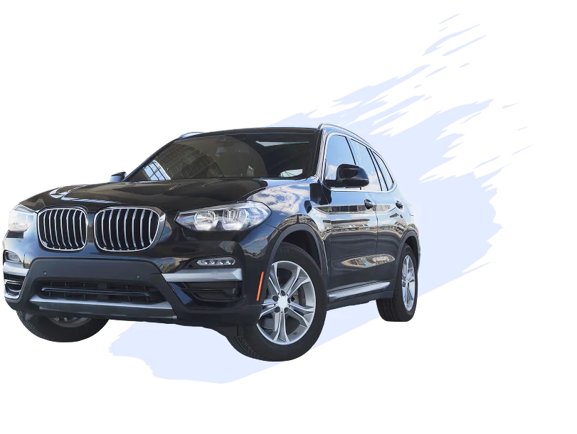 Silver SUV