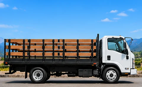 Pickup truck for equipment and supplies